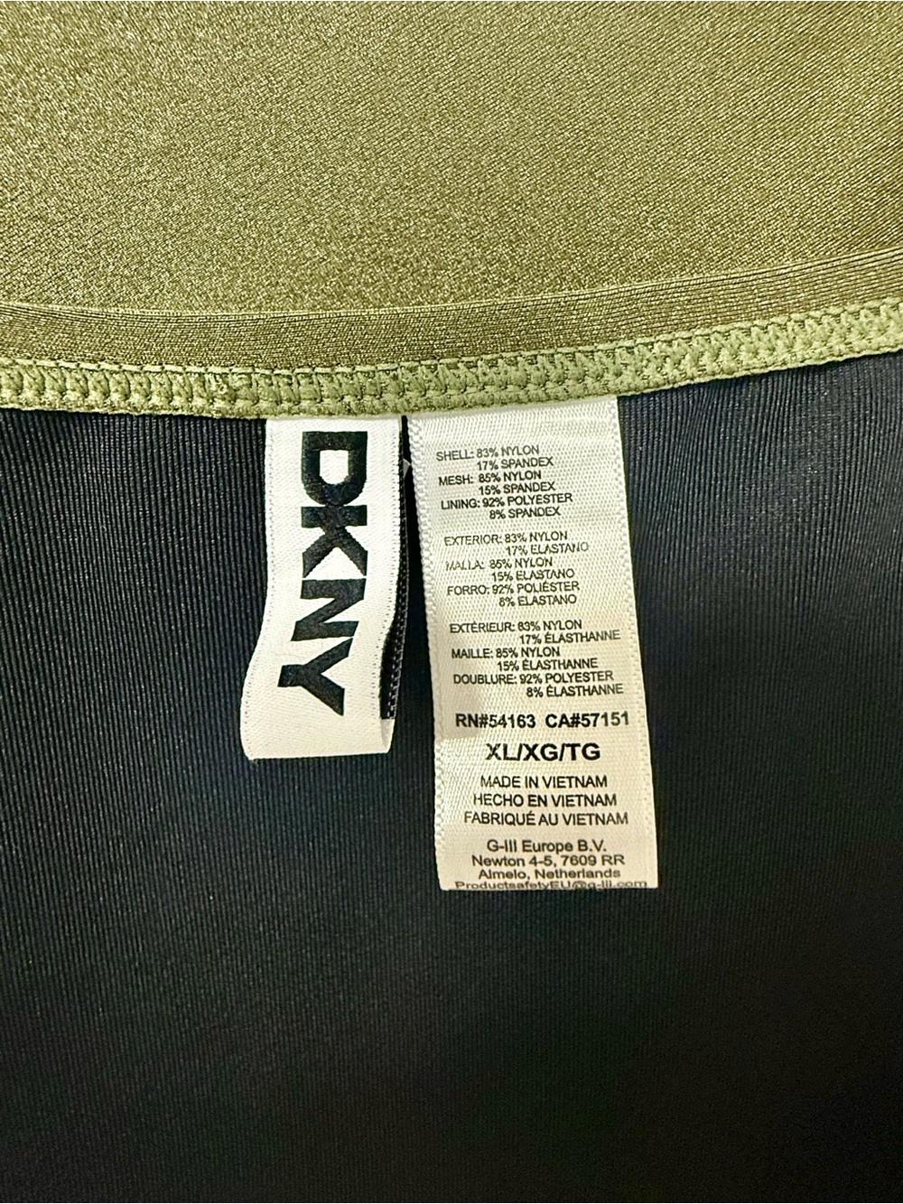DKNY Starburst One-Piece Swimsuit - Picture 7 of 7